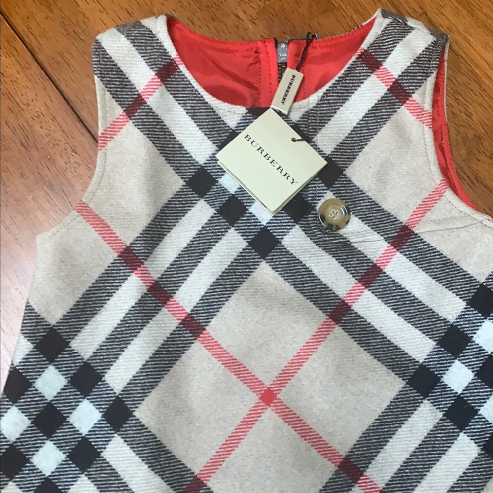 Girls Burberry Dress